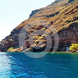 from the boat froth and foam greece islands in mediterranean