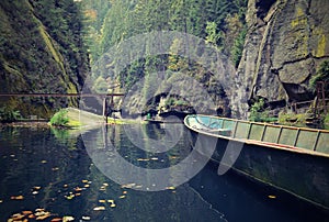 Boat in the Gorge