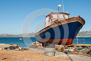 Boat in Greece