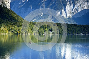 Boat on Hallstattersee