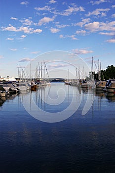 Boat harbour, Oslo, Norway