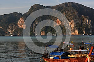 Boat Harboure, Tonsai Bay, Phi Phi, Thailand