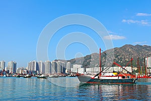 Boat in Hong Kong, Tuen Mun