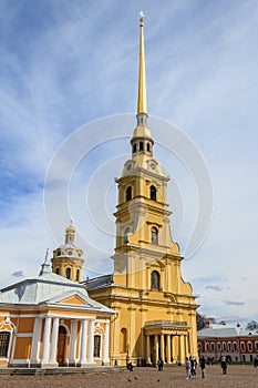 Boat house of Peter the Great and Peter and Paul cathedral, Pete