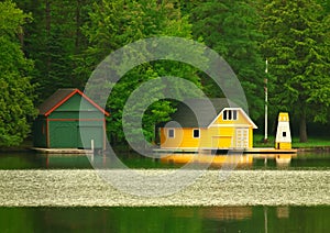 Boat houses