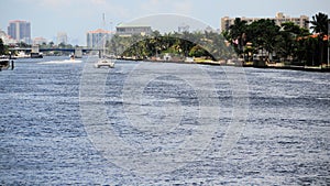 Boat intercoastal Florida