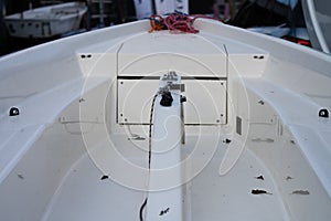 boat interior when stationary