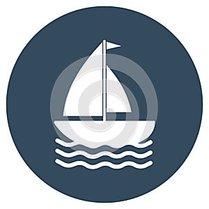 Boat Isolated Vector icon which can easily modify or edit