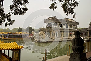 Boat in Kunming Lake