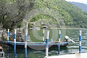 Boat in the lake