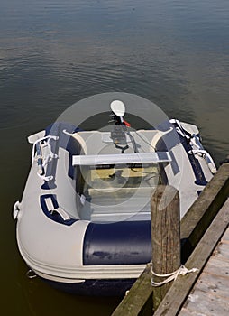 Boat on the Lake Steinhuder Meer, Lower Saxony