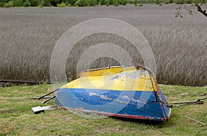 Boat on the Lake Todos Los Santos, Chile