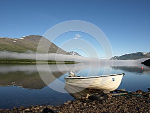 Boat in Lappland