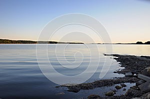 Boat launch in Casco Bay