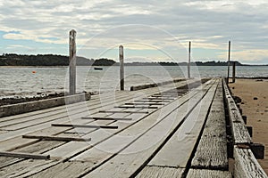 Boat launching ramp