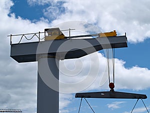 Boat lifter crane