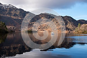 Boat in Loch Katrine