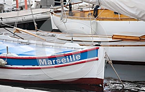 Boat in Marseille, France