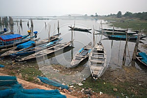 Boat pattern at chilika lake rambha odisha