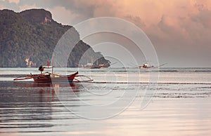 Boat in Philippines