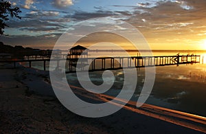 Boat pier photo