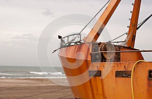 Una barca antenato della nave 