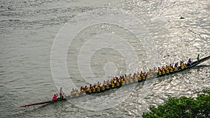 Boat Race festival on the Dhaka Buriganga River of Bangladesh.