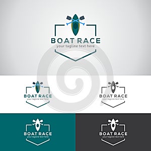 Boat race logo