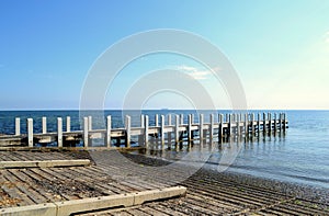 Boat ramp and Pier