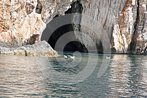 A boat ride along the Cilento coast, Italy