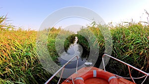 Boat Ride on Danube Delta, Ciotica Chanel