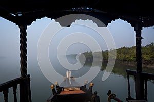 Boat ride at Sundarban, West Bengal, India