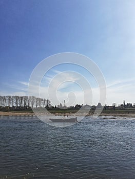 Boat on the river.