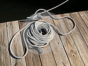Boat Rope Tie Down