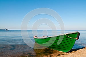 Boat and Sea photo