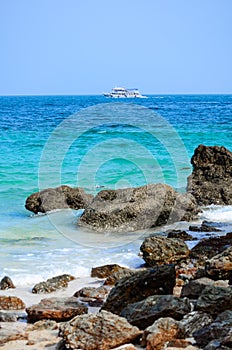 Boat in the sea