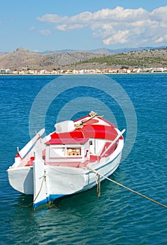 Boat and sea, greece