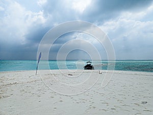 Boat on the seashore