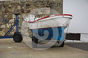 Boat of several colours 1