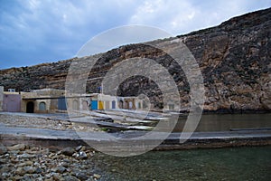 Boat Sheds, Gozo photo