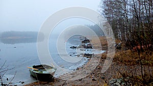 Boat on the shore