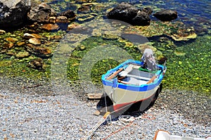 Boat on the shore