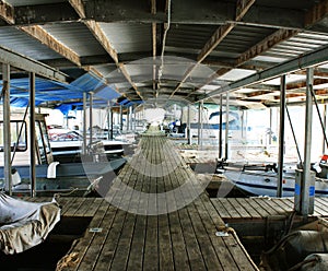 Boat slips photo