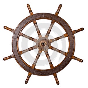 Boat steering wheel