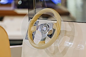 Boat steering wheel