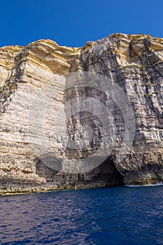 Boat tour at Azure Window, Malta, Gozo