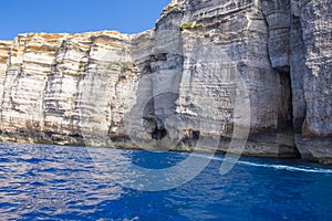 Boat tour at Azure Window, Malta, Gozo