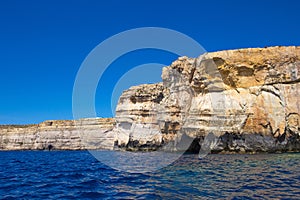 Boat tour at Azure Window, Malta, Gozo