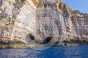 Boat tour at Azure Window, Malta, Gozo