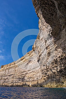 Boat tour at Azure Window, Malta, Gozo